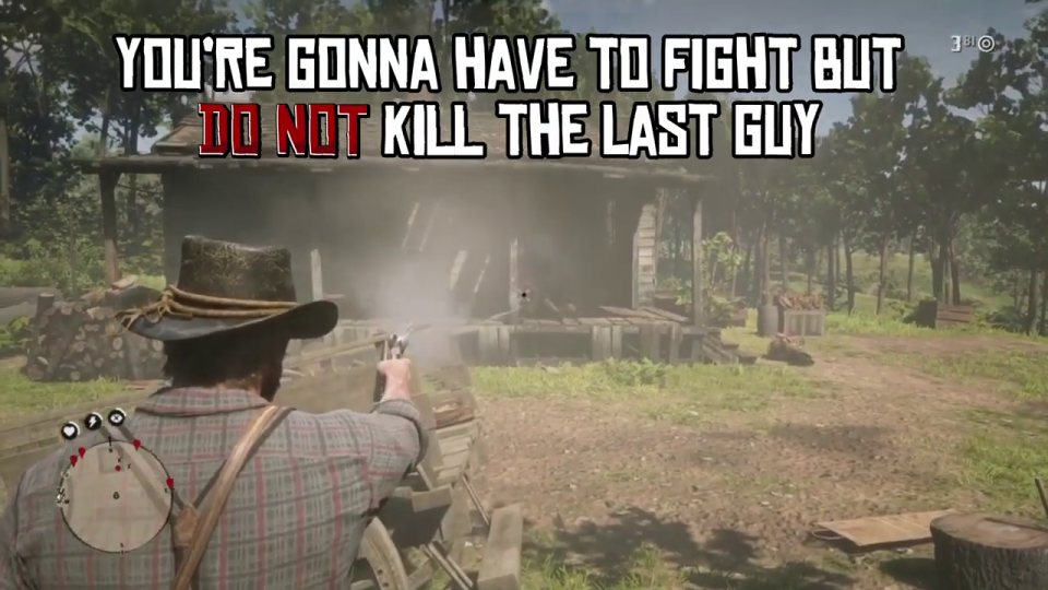 Fight, but keep the last man alive