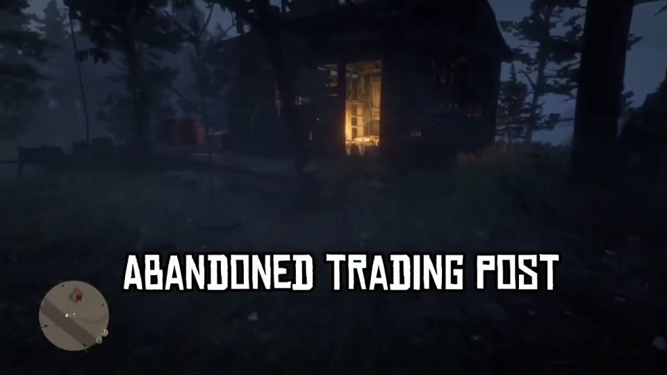 Abandoned Trading Post stash