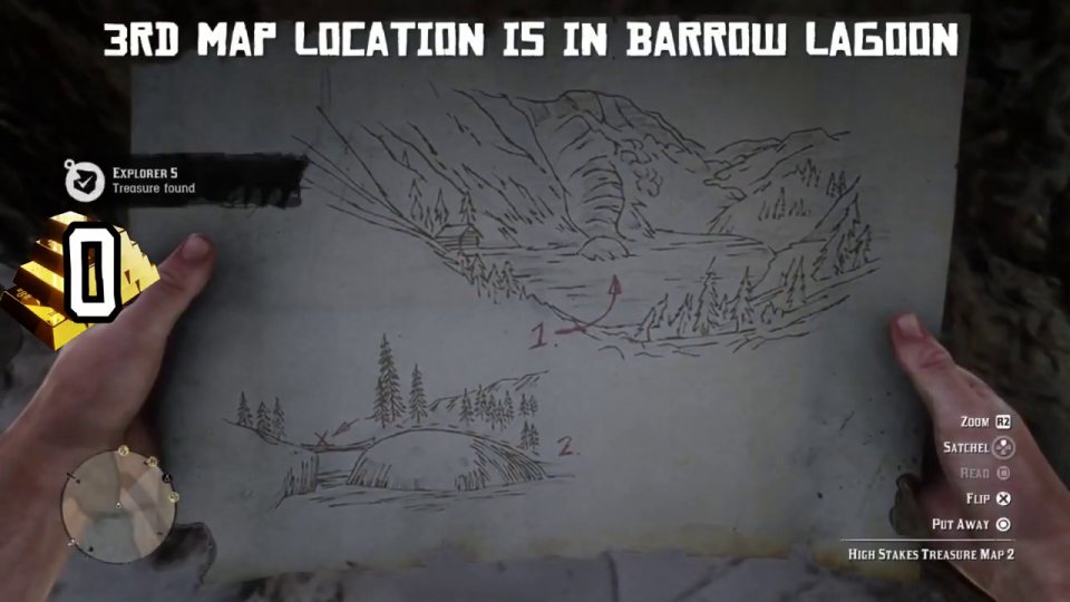 Third map at Barrow Lagoon