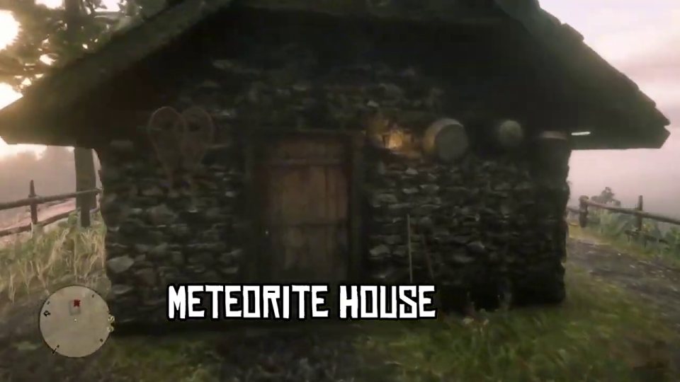 Meteorite house