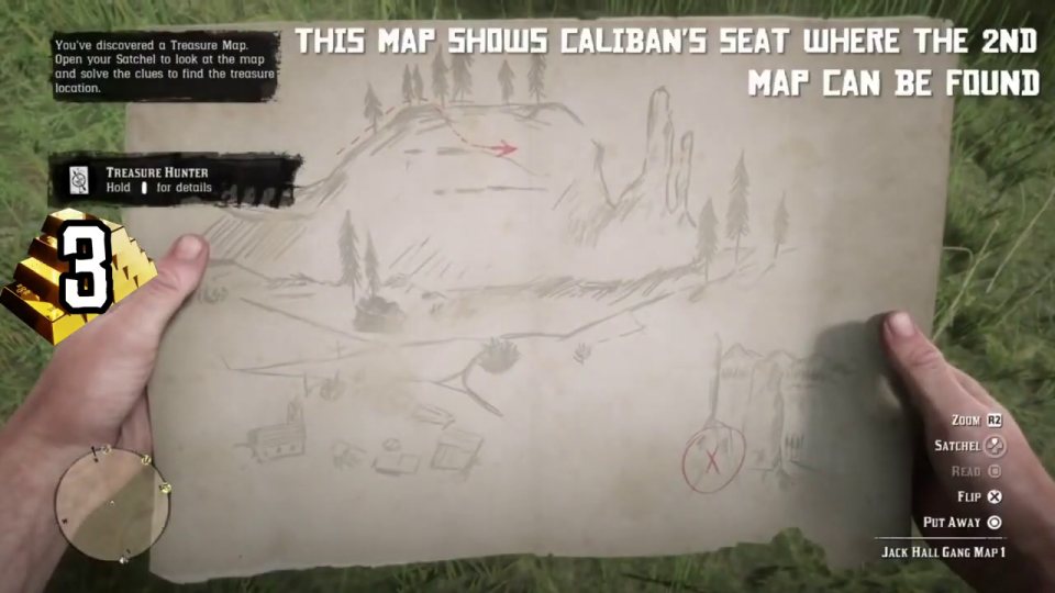 Second map at Caliban's Seat