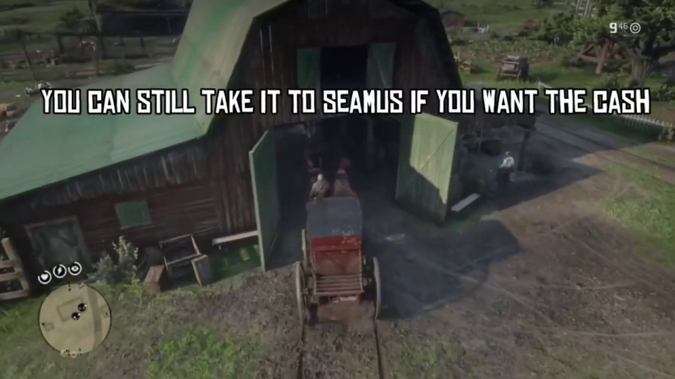 (Optional) Sell the coach to Seamus, then repeat