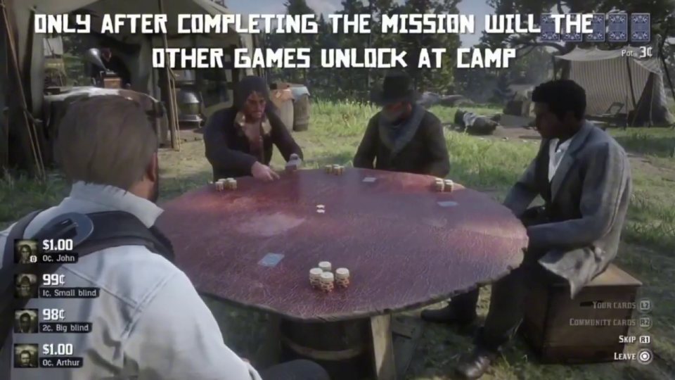 Keep playing poker at camp