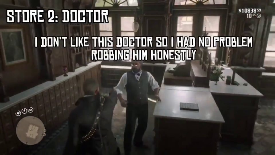 Rob the doctor (store 2)