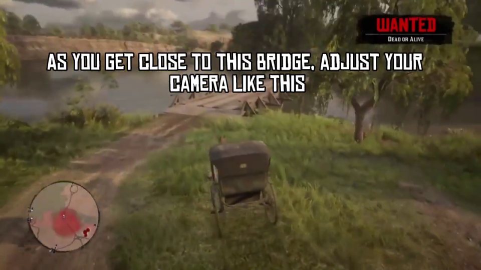 At the bridge: set the camera