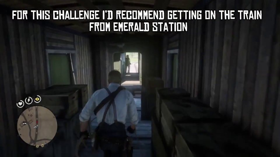 Sharpshooter 3: get on the train at Emerald Station