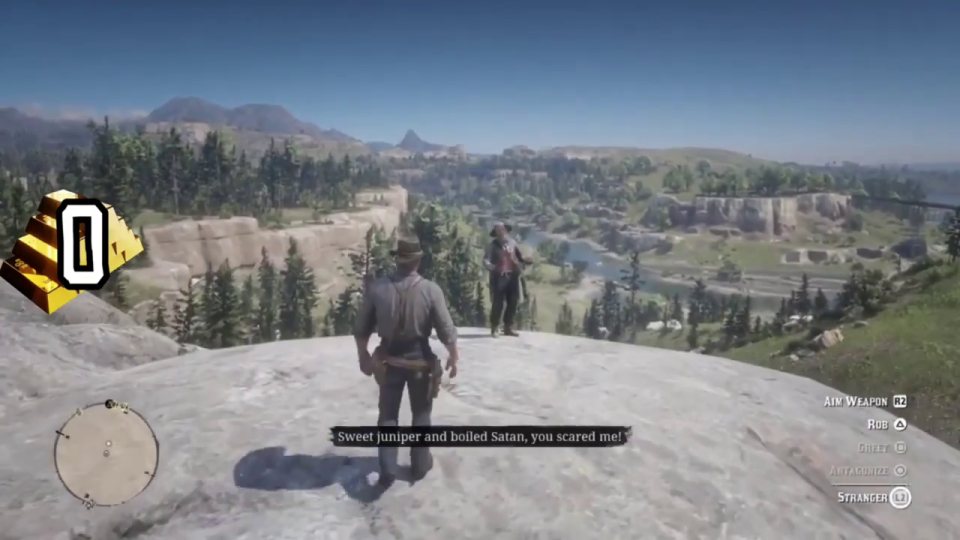Steal the map: lasso and hogtie him