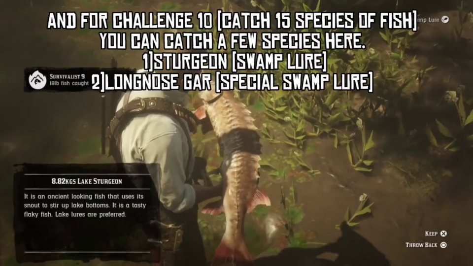 Survivalist 10: Lagras - sturgeon and longnose gar