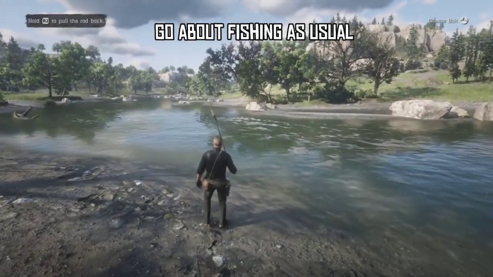 Go fishing as usual