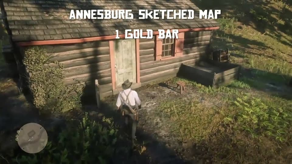 Annesburg sketched map