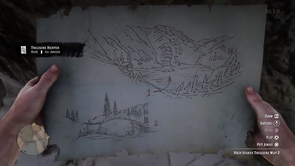 Third map at Barrow Lagoon