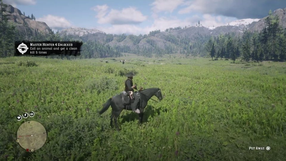 Master Hunter 4: call and clean kill 5 times
