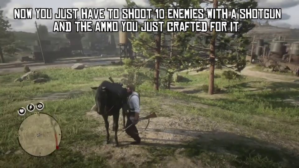 Shoot 10 enemies with it