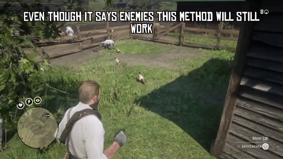 Weapons Expert 2: the Emerald Ranch chickens
