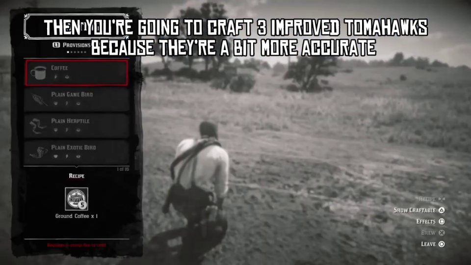 Craft 3 improved tomahawks, buy 3 more