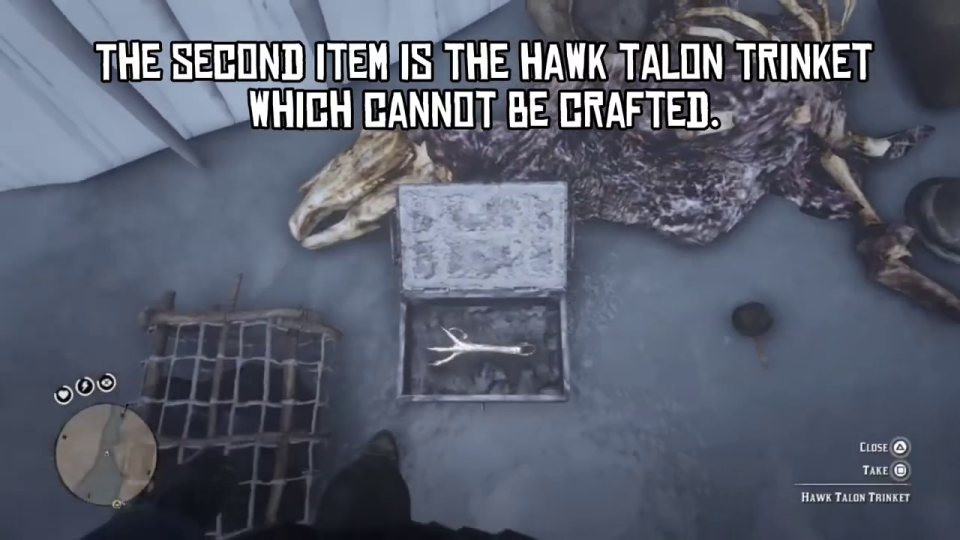Hawk Talon trinket (cannot be crafted)